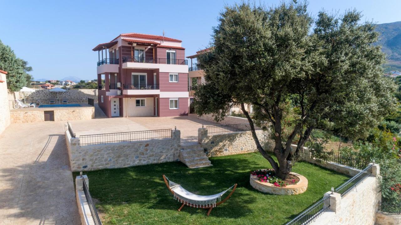Villa Kermes Heated Pool Kournás Dış mekan fotoğraf