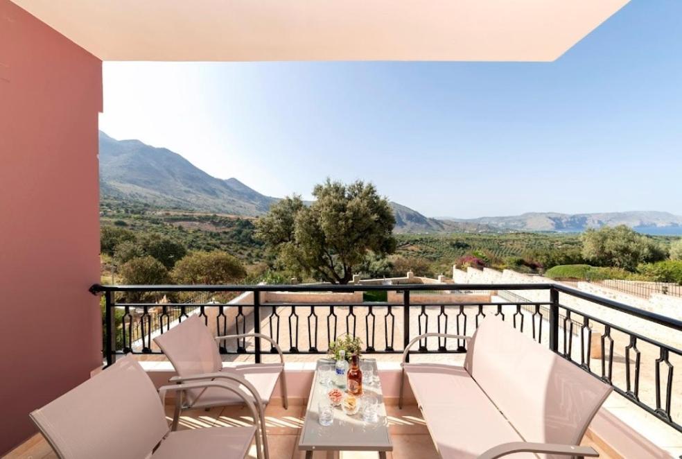 Villa Kermes Heated Pool Kournás Dış mekan fotoğraf